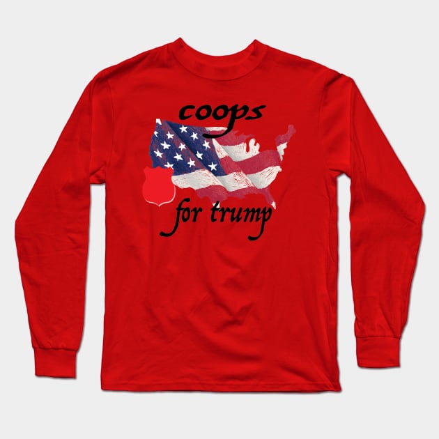 Coops for Trump, T-shirt, Minneapolis Trump Rally Mug, President Donald Trump 2020 Election shirt T-Shirt Long Sleeve T-Shirt by mehdimoufakhir